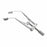 Medline Lieberman Eye Specula - K-Wire 15 mm Open Blade Titanium Lieberman Eye Speculum - MDS0787943