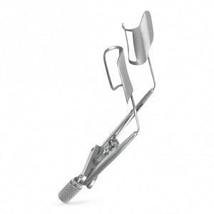 Medline Ginsberg Eye Speculum - Ginsberg Eye Speculum with Flared 15mm Upper Blades and Fenestrated Lower Blades - MDS0787964