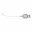 Medline McIntyre-Binkhorst Irrigating Cannulas - 22G McIntyre-Binkhorst Irrigating / Aspirating Cannula with Shaft Angled Left - MDS0797903