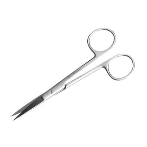 Medline Fine Operating Scissors - Operating Scissors, 4.75" (12 cm) Length, Straight / Fine - MDS0800411