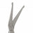 Medline Bulb Tip Ophthalmic Scissors - SCISSOR, FINE, ANG, BULB TIP, 4.5" - MDS0804911