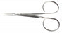 Medline Iris Scissors - 4" (10 cm) Ribbon Handle Iris Scissors with Straight Sharp / Sharp Tips - MDS0805210