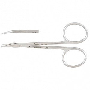 Medline Ribbon Ophthalmic Scissors - SCISSOR, EYE, RIBBON, HNDL, STR, S / S, - MDS0806209