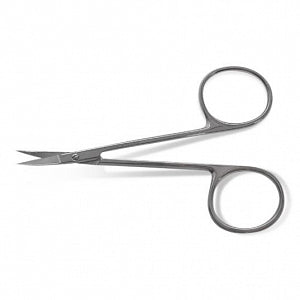 Medline Bonn Ophthalmic Iris Scissors - 3.25" (8 cm) Fine Bonn Iris Scissors with Straight Sharp / Sharp Tips - MDS0809008