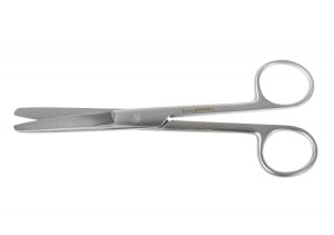 Medline Straight Standard Operating Scissors - Straight Standard Operating Scissors, Blunt / Blunt 5.5" - MDS0810214