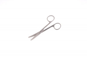 Medline Curved Standard Operating Scissors - Curved Standard Operating Scissors, Blunt / Blunt, 4.75" - MDS0810311