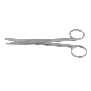 Medline Straight Standard Operating Scissors - Straight Standard Operating Scissors, Sharp / Blunt 5.5" - MDS0811014