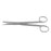 Medline Straight Standard Operating Scissors - Straight Standard Operating Scissors, Sharp / Blunt 5.5" - MDS0811014