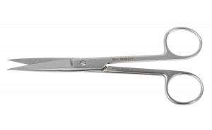 Medline Straight Standard Operating Scissors - Straight Standard Operating Scissors, Sharp / Sharp 5.5" - MDS0812014