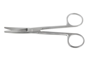 Medline Mayo Micro Dissecting Scissors - Mayo Micro Dissecting Scissors, Curved, Blunt / Blunt, 5-1/2" - MDS0816114