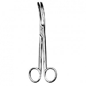 Medline Mayo Dissecting Scissors - Mayo Dissecting Scissors, Curved, 35 cm, 14" - MDS0816135