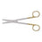 Medline Furst Mayo Tungsten Carbide Scissors - Mayo Tungsten Carbide Scissors with Beveled Blade, Straight, 5-1/2" - MDS0816414F