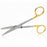 Medline Mayo Dissecting Scissors - Mayo Dissecting Scissors, Straight, Tungsten Carbide Inserts, Left Handed, 6-3/4" - MDS0816417L