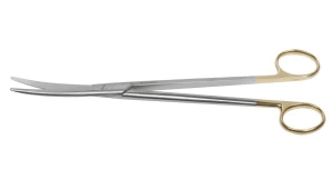 Medline Mayo Tungsten Carbide Scissors - Mayo Beveled Tungsten Carbide Scissors, Curved, 9" - MDS0816523