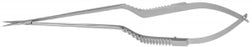 Medline Yasargil Bayonet Scissors - SCISSOR, YASARGIL, BAYONET, CURVE UP, 7.25" - MDS0817106