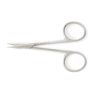 Medline Gradle Scissors - Gradle Scissors, Slight Curve, Sharp, 3.75" Length - MDS0820909