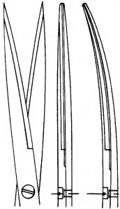 Medline Metzenbaum Tungsten Carbide Scissors - Metzenbaum Tungsten Carbide Dissecting Scissors, Straight, Sharp / Sharp, 7" - MDS0827618