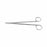 Medline Furst Metzenbaum Scissors - 7" (17.8 cm) Furst Blunt / Blunt Straight Metzenbaum Scissor - MDS0828018F