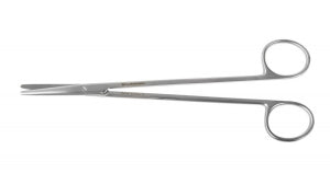 Medline Metzenbaum Dissecting Scissors - 7" (17.8 cm) Straight Metzenbaum Dissecting Scissors with Blunt / Blunt Tips - MDS0828018