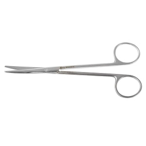 Medline Metzenbaum Dissecting Scissors - 5-3/4" (14.6 cm) Curved Metzenbaum Dissecting Scissors with Blunt / Blunt Tips - MDS0828115