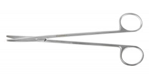 Medline Fine Metzenbaum Dissecting Scissors - SCISSOR, METZENBAUM, BL / BL, CURVED, 8" - MDS0828120