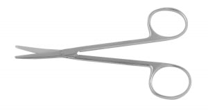 Medline Fine Metzenbaum Dissecting Scissors - SCISSOR, METZENBAUM, BL / BL, CURVED, 8" - MDS0828120