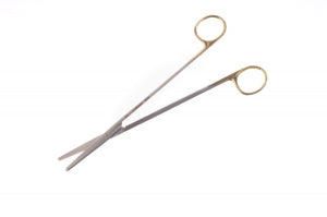 Medline Metzenbaum Tungsten Carbide Scissors - Metzenbaum Tungsten Carbide Dissecting Scissors, Straight, Blunt / Blunt, 8" - MDS0828420