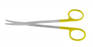 Medline Furst Metzenbaum Tungsten Carbide Scissors - Metzenbaum Tungsten Carbide Scissors, Curved, Blunt / Blunt, 9" - MDS0828523F