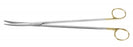 Medline Metzenbaum Tungsten Carbide Scissors - Metzenbaum Tungsten Carbide Dissecting Scissors, Curved, Blunt / Blunt, 12" - MDS0828530