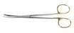 Medline Metzenbaum Tungsten Carbide Scissors - Metz Tungsten Carbide Fine Scissors, Curved, Blunt / Blunt, 5.75" - MDS0828715