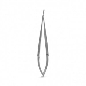 Medline Jacobson Micro Vascular Scissors - 7" (17.8 cm) Flat Handle Jacobson Micro Vascular Scissors with Fine 90˚ Angle Sharp / Sharp Tips - MDS0828890