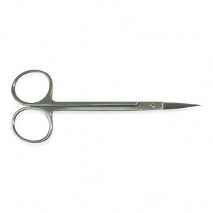 Medline Furst Knapp Iris Scissors - Iris Scissors, Sharp / Sharp, 3.5", Straight - MDS0834009F