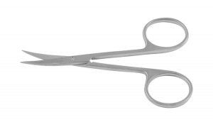 Medline Iris Scissors - 3.5" (8.9 cm) Iris Scissors with Straight Sharp / Sharp Tips - MDS0834009