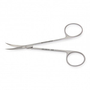 Medline Furst Knapp Iris Scissors - Iris Scissors, Sharp / Sharp, 3.5", Curved - MDS0834109F