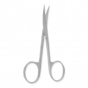 Medline Furst Knapp Iris Scissors - Iris Scissors, Sharp / Sharp, 4.5", Curved - MDS0834312F