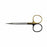 Medline Knapp Iris Scissors - 4.5" (11.4 cm) Straight Knapp Iris Scissors with Tungsten Carbide Inserts and Sharp / Blunt Tips - MDS0834411S