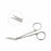 Medline Iris Scissors - 4.125" (11 cm) Iris Scissors with Angled Probe Point - MDS0835065