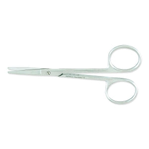 Medline Furst Knapp Iris Scissors - Knapp Iris Scissors, Straight, Blunt / Blunt, 4" - MDS0837601F