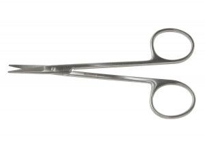 Medline Knapp Iris Scissors - 4.5" (11.4 cm) Straight Knapp Iris Scissors with Blunt / Blunt Tips - MDS0837601