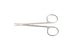 Medline Knapp Iris Scissors - 4.5" (11.4 cm) Straight Knapp Iris Scissors with Blunt / Blunt Tips - MDS0837601