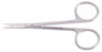 Medline Knapp Iris Scissors - 4" (10 cm) Curved Knapp Iris Scissors with Sharp / Blunt Tips - MDS0837702