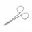 Medline Iris Ophthalmic Scissors - Iris Ophthalmic Scissors, 4.5" (12 cm) Length, Curved, Sharp / Sharp, 30 mm Blade - MDS0839110