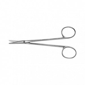 Medline Knapp Iris Scissors - 4" (10 cm) Curved Knapp Iris Scissors with Blunt / Blunt Tips - MDS0839711