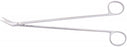 Medline DeBakey Vascular Scissors - SCISSOR, DEBAKEY, VASC, ANGLED 25, 9" - MDS0849023