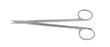 Medline Kelly Uterine Scissors - SCISSOR, GYNE, KELLY, ST, SH / SH, 6.25", 15.9CM - MDS0854016