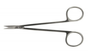 Medline Kelly Uterine Scissors - SCISSOR, GYNE, KELLY, CR, SH / SH, 6.25", 15.9CM - MDS0854116