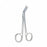 Medline Iris Ophthalmic Scissors - Iris Ophthalmic Scissors, Angled, Straight Serrated Blade - MDS0863511S