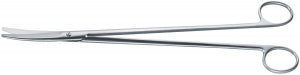 Medline Crafoord Lobectomy Scissors - SCISSOR, LOBECTOMY, CRAFOORD, CVD, BL / BL, 12" - MDS0864130