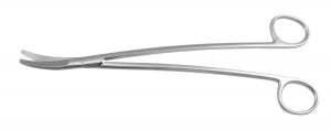 Medline Satinsky Scissors - SCISSOR, SATINSKY, CV HDL, CV BLADE, 9.75" - MDS0865124