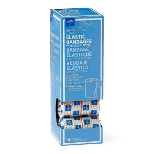 Medline Nonsterile Matrix Elastic Bandages - Matrix Elastic Bandage with Self-Closure, 3" x 5 yd. - MDS087003LF